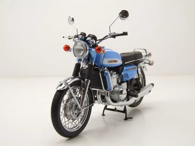 Suzuki GT 750 J 1973 blau metallic Modellmotorrad 1:12 Minichamps - Bild 1 von 4
