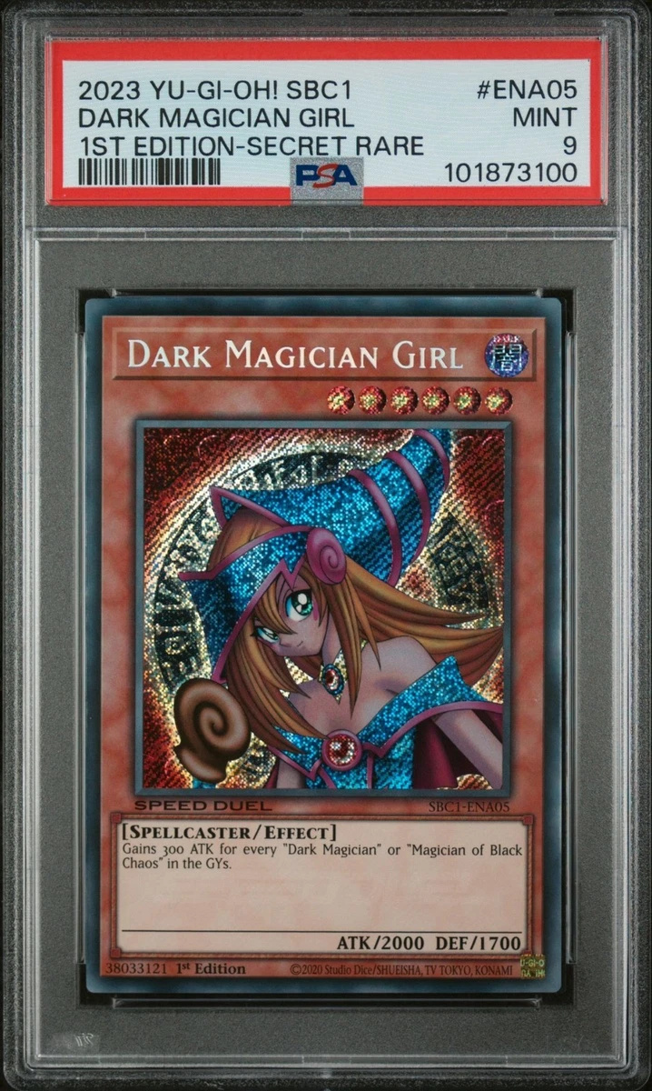 Dark Magician Girl Yu-Gi-Oh! TCG Professional Sports Authenticator