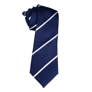 Charles Tyrwhitt Tie Classic Stripe Navy Business Minimalism Preppy Revival - Picture 1 of 7