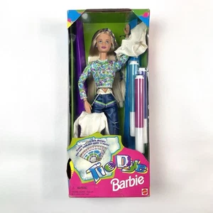 Muñeca Barbie Tie Dye Mattel con Marcadores Ropa y Accesorios 1998 De Colección - Imagen 1 de 20