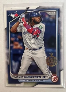 2025 Topps Holiday Vladimir Guerrero Jr. 2024 Bowman Originals timbrato riacquisto - Foto 1 di 2