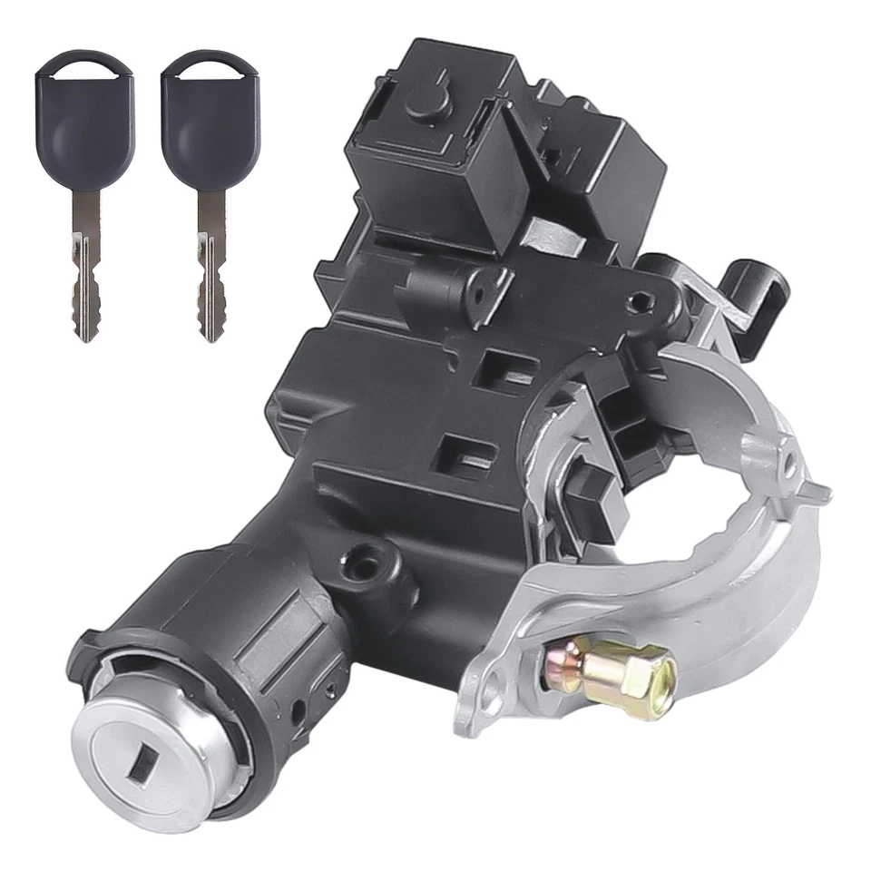 Ignition Lock Cylinder Assembly For 08-11 Ford Focus Escape Mercury W/ Chip Keys Foto 1 de 4