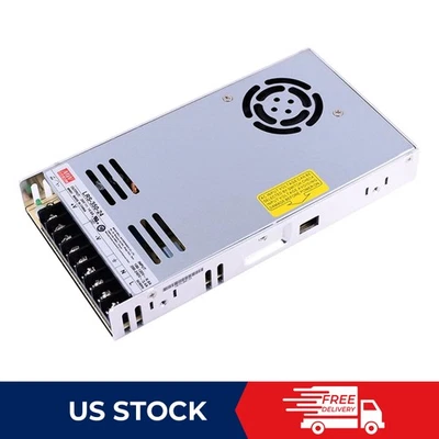 MEAN WELL LRS-350-24 Switching Power Supply 350.4W 24V 14.6 Amp Single Output - Image 1 of 4