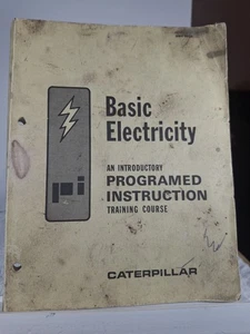 1967 Basic Electricity: Introductory Program Instruction Training Caterpillar - Picture 1 of 6