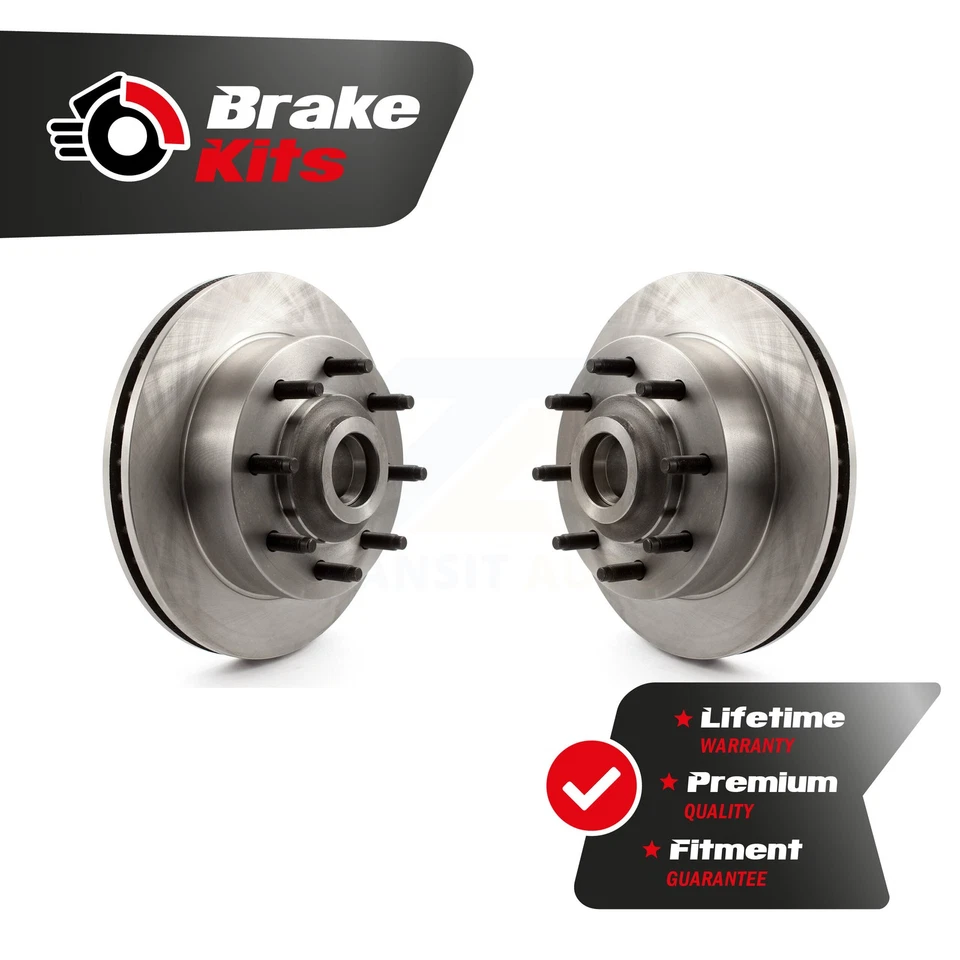 Front Brake Rotor Pair For 2000-2002 Dodge Ram 2500 1999-2003 3500 Van - Image 1 of 1