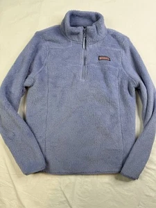 VINEYARD VINES Plush Teddy Classic Shep Shirt Quarter Zip Blue S A030525 - Picture 1 of 6