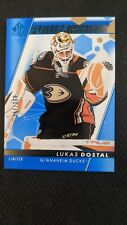 2022-23 SP AUTHENTIC LUKAS DOSTAL #ed 3/399 LIMITED BLUE FUTURE WATCH ROOKIE