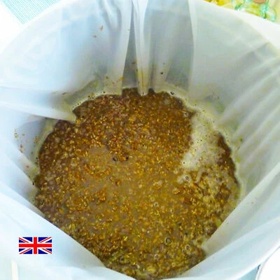 BJ FILTERS BIAB NET MASHING BAG CIRCUMFERENCE 160CM & DEPTH 60CM £9.99 WASHABLE= FREEPOST=