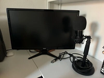 Acer GN246HL Bbid 24" Full HD Widescreen Gaming Monitor - Black - Image 1 of 2