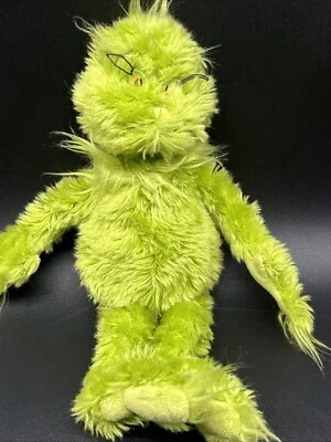 "Grinch Beanie 2002 vintage peluche juguetes Manhattan peludo Y2K 12"" de colección Navidad" Foto 1 de 4
