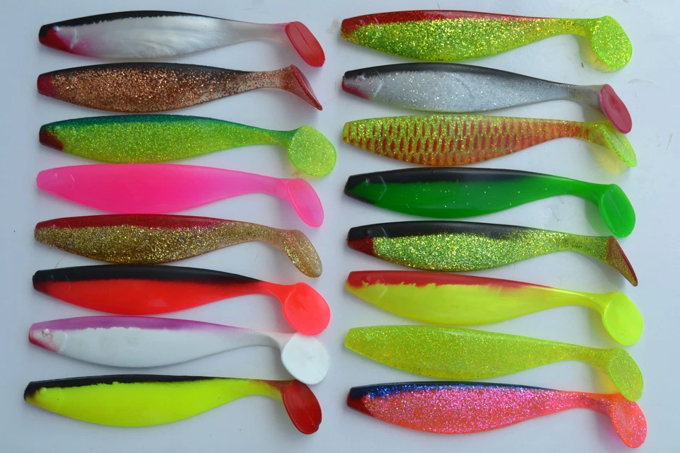 RELAX KOPYTO 1 Stück Relax Ripper Kopyto 9" ca. 23cm Shad Gummifisch Kunstköder Jigköpfe