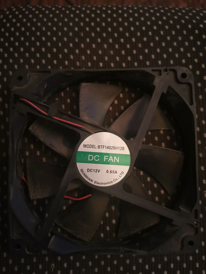 For BTF14025H12B DC12V 0.65A Cooling Fan 2pin 140*140*25mm - Image 1 of 1