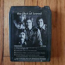 Bread : The Best Of Bread 8-Track Cartridge Tape 1973 Elektra Records ET-8108