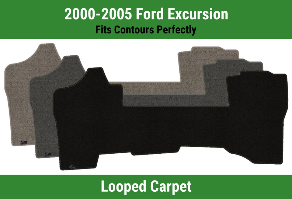 Alfombra de primera fila Lloyd Classic Loop para Ford Excursion 2000-2005  Foto 1 de 4