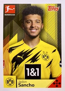 ➠ Topps Bundesliga Sticker 2020/21 #118 Jadon Sancho - Borussia Dortmund - Bild 1 von 1