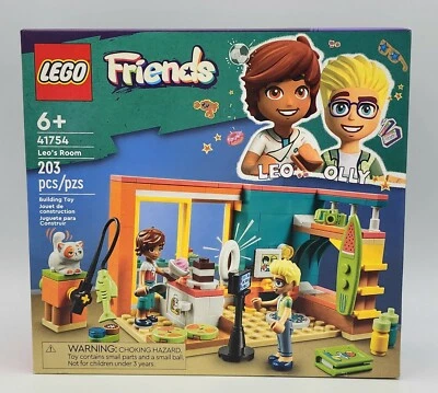 NEW Lego Friends 41754 LEO'S ROOM 203pc Building Toy Set - Image 1 of 4