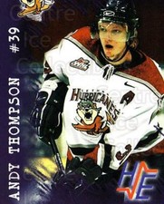 2002-03 Lethbridge Hurricanes #23 Andy Thompson