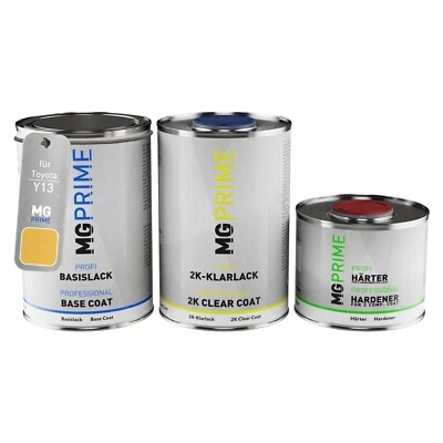 Autolack Dose für Toyota Y13 Lemon Squash Crystal Metallic Electric Yellow 2,5L - Bild 1 von 4