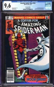 AMAZING SPIDER-MAN #220 CGC 9.6 WHITE PAGES // MOON KNIGHT APPEARANCE 1981 - Picture 1 of 2