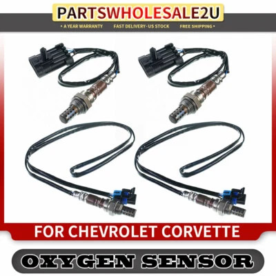 4x Up & Downstream Oxygen Sensors for Chevrolet Corvette V8 5.7L 1997 1998-2003 - Image 1 of 4
