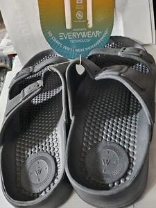 TOTES EVERYWEAR SANDALEN - MIT DOPPELTEN VERSTELLBAREN SCHNALLENRIEMEN - GRÖSSE 10 - Bild 1 von 3