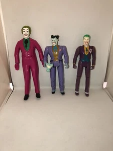 Set Modellini Joker vintage - 3 Figure - DC Comics Batman Series - Foto 1 di 13