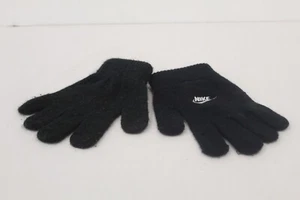 Nike schwarze Handschuhe Jungen Jugend Einheitsgröße Logo Winter Herbst - Bild 1 von 3