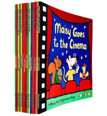 Maisy Mouse First Experience 15 Books Pack Collection Set by Lucy Cousins PB NEW - Image 1 of 4