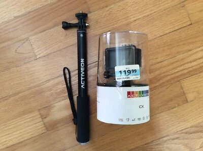 ACTIVEON CX WiFi 1080 HD 4.0 waterproof rechargeable live view mount camera NEW - Image 1 of 4