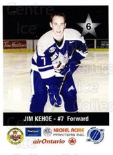 2001-02 Sudbury Wolves Police #6 Jim Kehoe