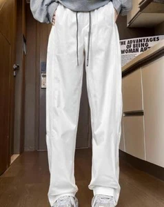 Men's Fashion Punk Gothic New Loose Trousers Casual Party Zipper Rock Pants - Picture 1 of 11