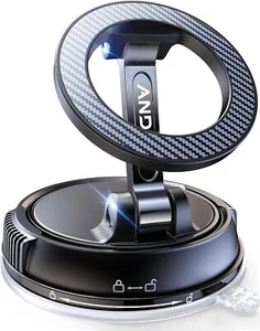 Car Phone Holder for Magsafe [78+LBS Strongest Suction & 2400gf Strongest Magnet - Picture 1 of 7