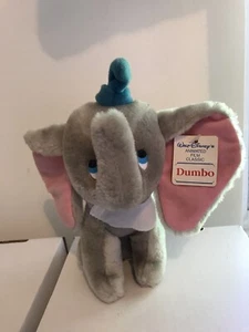 Peluche clásico de película animada Dumbo Walt Disney de 7" - Imagen 1 de 1