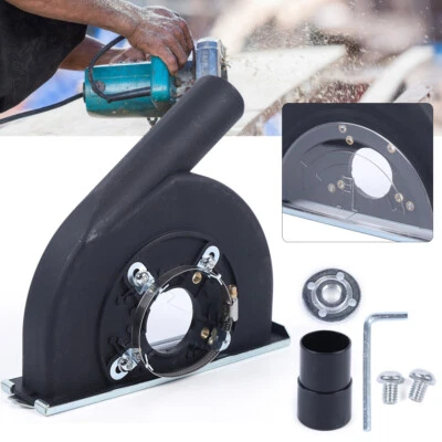 Staubabsaugung Staubschutz Schneiden Schutzhaube Für Winkelschleifer 150-180mm! - Bild 1 von 4