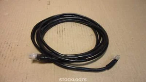 Câble patch CAT5e assemblé UTP 3M 3 mètres noir noir câble réseau RJ-45 - Photo 1/6