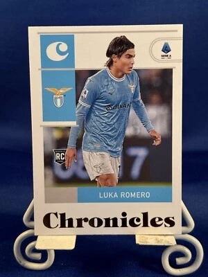 Luka Romero 2022-23 Panini Chronicles Serie A Rookie RC  Lazio #13 - Image 1 of 2