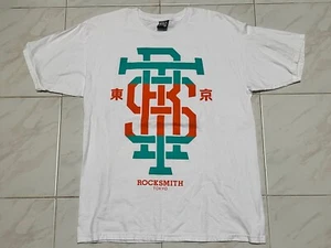 Rocksmith Tokyo Miami Dolphins Rare White T Shirt Men L  - Picture 1 of 3