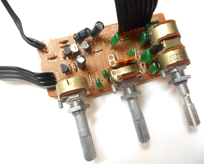 RECEPTOR ESTÉREO ONKYO TX-18 - PLACA CON 3 OLLAS (BAJOS, AGUDOS, EQUILIBRIO) - SALIDA DE SEPARACIÓN Foto 1 de 4