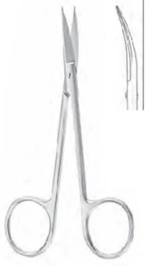 Veterinär Iris Schere 4 1/2" gebogen EV09341-11 - Bild 1 von 1