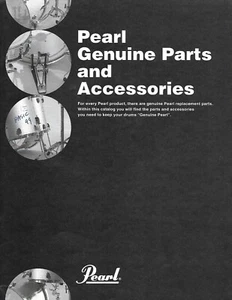 Drum Brochure - Pearl - Genuine Parts & Accessories - 1997 (MU11) - Picture 1 of 1