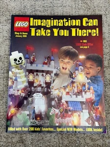 Lego Shop At Home Holiday Gift Catalog Magazin Januar 1996 Castle Cover - Bild 1 von 6