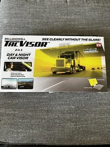 Bell + Howell TACVISOR for Day and Night, Anti-Glare Car Visor NIB - Picture 1 of 4