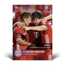 Topps Now UCL 19/20 - Card 079 - Bayern Munich - First team to win every match
