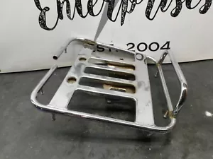 1969 Honda CT90 CT 90 Silver Tag Rear Rack 2393 - Picture 1 of 8