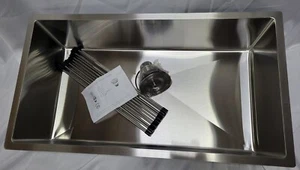 Stainless Steel Sink 30×19×8 Single Basin Kitchen Sink Model 7642 - Picture 1 of 12