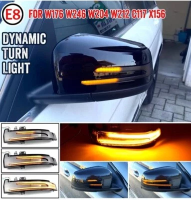 MERCEDES BENZ Classe A B C W 176 FRECCE DINAMICHE SCORREVOLI FUMÈ SEQUENZIALI - Immagine 1 di 4