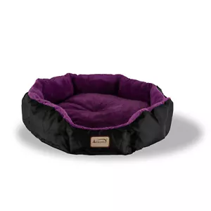 Armarkat Large, Soft Cat Bed in Purple and Black - C101NH/ZH - Picture 1 of 9