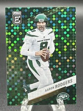 2023 Aaron Rodgers Elite Green Disco Card Jets