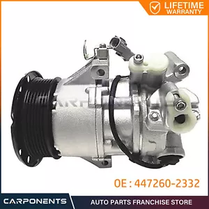 A/C Compressor Clutch 5SERO9C 4472602332 6PK For Toyota Corolla VITZ 1.0 1.3 1.4 - Picture 1 of 5