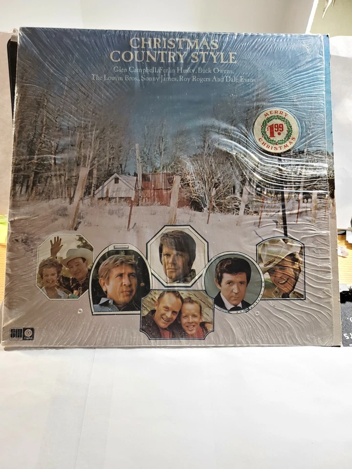 РОЖДЕСТВО - КАНТРИ СТИЛЬ CAPITOL SL-6581, СТЕРЕО VG + R41 - Изображение 1 из 1